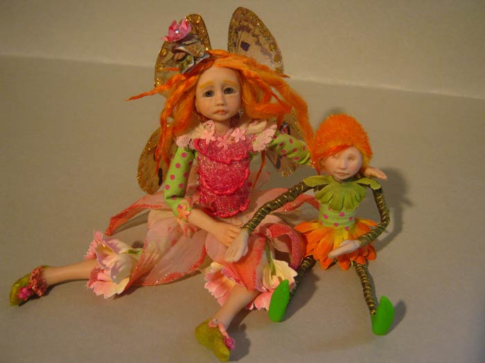 Posable Fairy Ginny & Pixie Jill